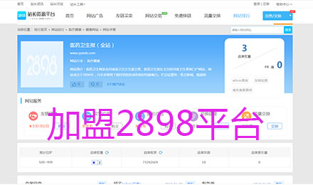 1月份加盟站長資源平臺(tái)的醫(yī)療健優(yōu)質(zhì)鏈接